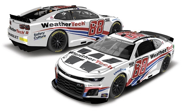 2025 Shane Van Gisbergen NASCAR Diecast 88 WeatherTech 1:24 CWC Lionel Action RCCA Elite Color Chrome 99