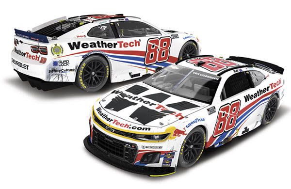 2025 Shane Van Gisbergen NASCAR Diecast 88 WeatherTech Chicago Win Raced Version 1:64 CWC Lionel Action ARC 99