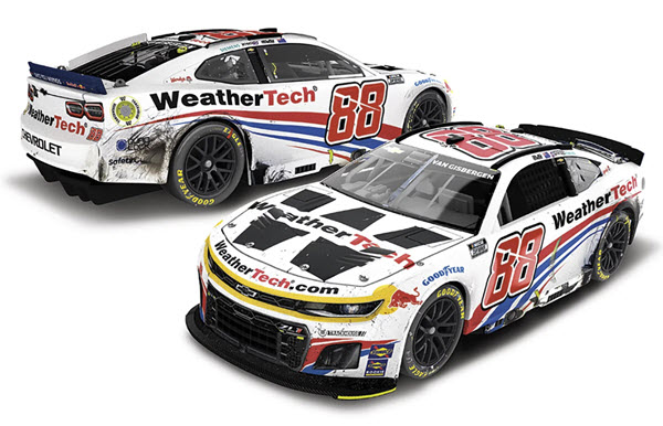 2025 Shane Van Gisbergen NASCAR Diecast 88 WeatherTech Watkins Glen Win Raced Version 1:24 CWC Lionel Action RCCA Elite Premier 99