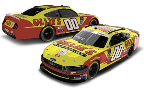 2025 Sheldon Creed NASCAR Diecast 00 Ollies CWC 1:24 Lionel Action ARC Color Chrome 99