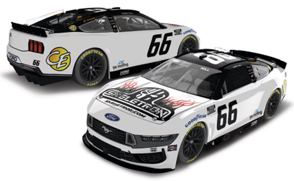 2025 Timmy Hill NASCAR Diecast 66 Skeletron CWC 1:24 Lionel Action ARC 99