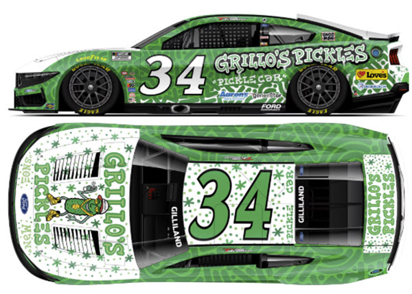 2025 Todd Gilliland NASCAR Diecast 34 Grillos Snoeman CWC 1:64 Lionel Action ARC 99