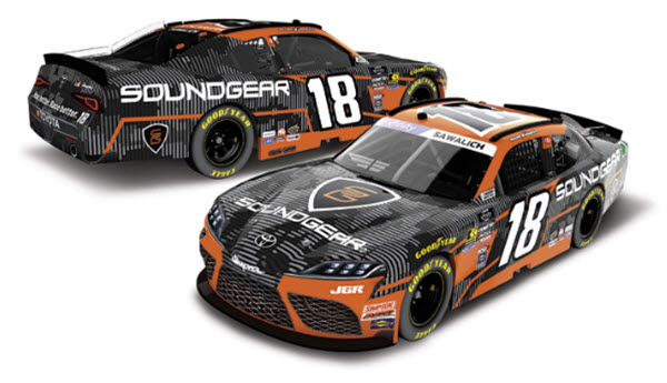 2025 William Sawalich NASCAR Diecast 18 Soundgear 1:24 CWC Lionel Action ARC 99