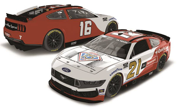 2025 Wood Brothers Racing NASCAR Diecast 75 Years 1:24 CWC Lionel Action ARC 99