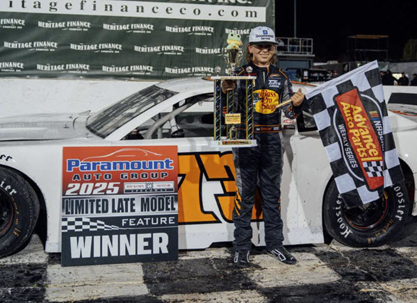 2025 Wyatt Miller NASCAR Diecast 73 Jr Motorsports Hickory Win Raced Version 1:24 Late Model Lionel Action ARC 99
