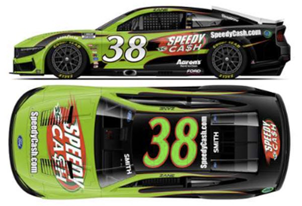 2025 Zane Smith NASCAR Diecast 38 SpeedyCash Speedy Cash CWC 1:24 Lionel Action ARC Color Chrome 99