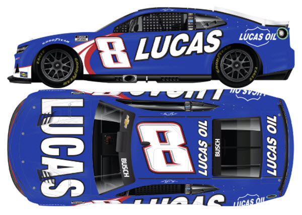 2026 Kyle Busch NASCAR Diecast 8 Lucas Oil CWC 1:64 Lionel Action ARC 99