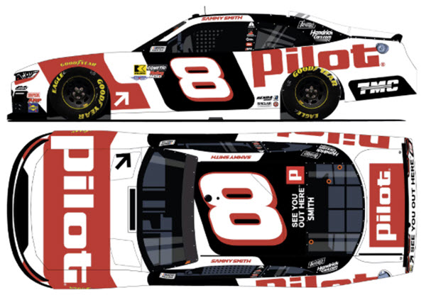 2026 Sammy Smith NASCAR Diiecast 8 Pilot 1:64 CWC Lionel Action ARC 99