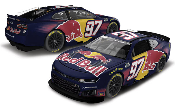 2026 Shane Van Gisbergen NASCAR Diecast 97 Red Bull 1:24 CWC Lionel Action Autographed ARC 99