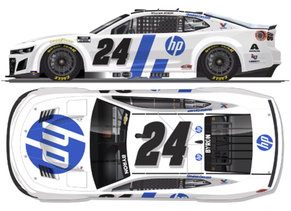 2026 William Byron NASCAR Diecast 24 HP CWC 1:24 Lionel Action RCCA Elite 99