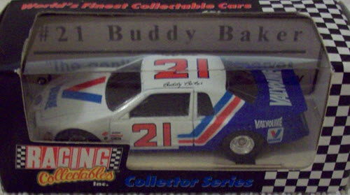 21 Buddy Baker Diecast 1983 Valvoline Thunderbird 1991 CWC 1:64 Action ARC Collectors Series Valvoline on Trunk 1
