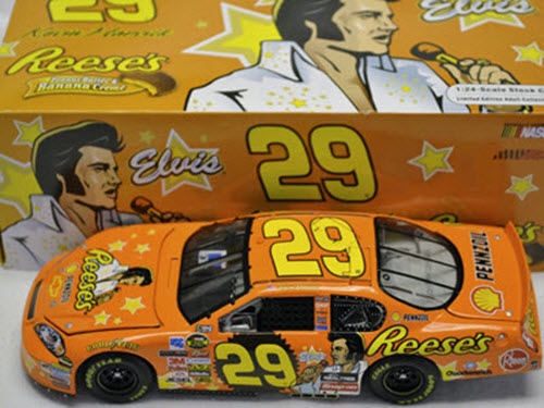 29 Kevin Harvick Diecast 2007 Elvis Pressley Reeses CWC 1:24 Action ARC 1