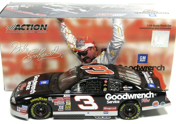3 Dale Earnhardt Sr Diecast 2000 GMGW Goodwrench Richmond No Bull 2003 CWC 1:24 Action ARC 1