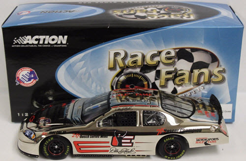 3 Dale Earnhardt Sr Diecast 2006 HOF Hall Of Fame Back On Track CWC 1:24 QVC RFO Race Fans Only Chrome 1