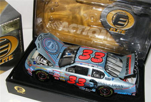 33 Tony Stewart Diecast 2005 NASCAR James Dean 50th Anniversary CWC 1:24 Action RCCA Elite 1